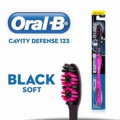 Oral-b Cavity Defense 123 Black Toothbrush Soft 1 Piece(2) 